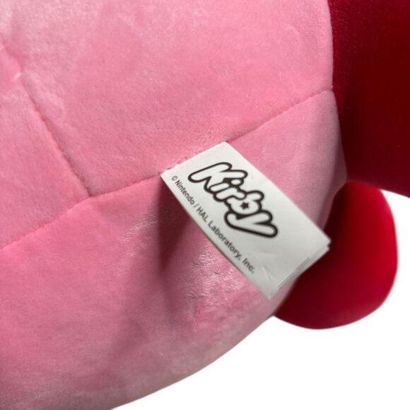 Nintendo Kirby Sleepytime Plush Pillow Pink 12 In Soft Stuffed Toy Embroidered - Picture 7 of 7